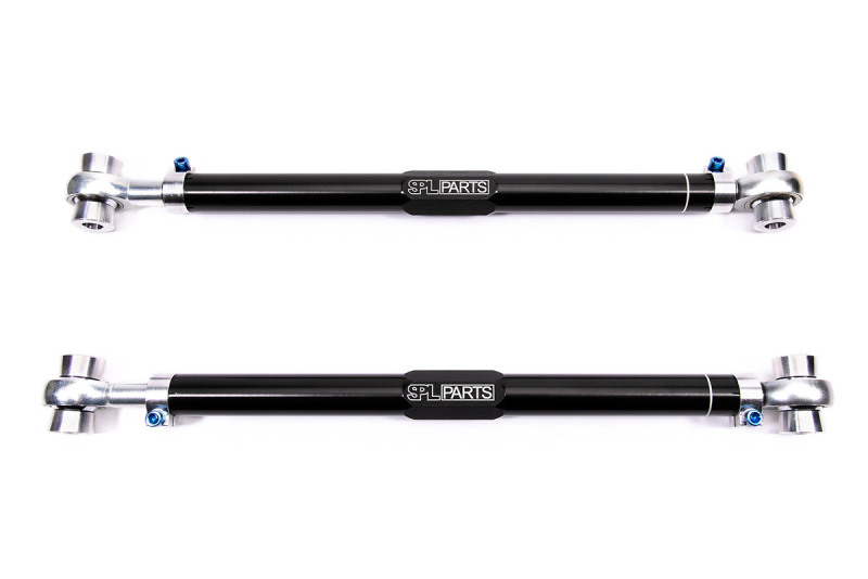 BMW Z4 Toe Links - Rear - SPL Parts - Adjustable, Gun Drilled 2024 Aluminum Links - Blue - `19-`27